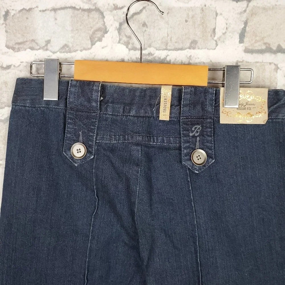 Vintage 90s Brody Trouser Jeans Reg Rise 28 Dark  Wash - Picture 9 of 16